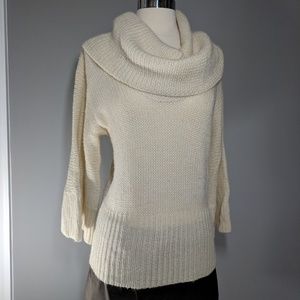 LUCKY BRAND Alpaca Wool Cowl Neck Dolman Sweater